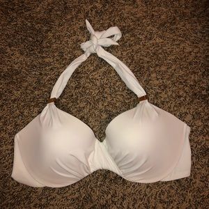 victoria’s secret white bikini top